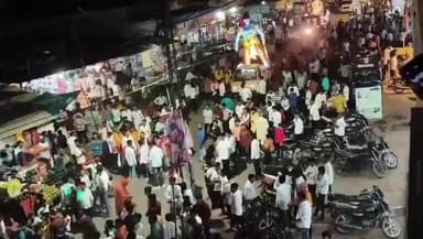 औंढा नागनाथ: औंढा शहरात श्रीराम प्रभूंची भव्य मिरवणूक उत्साहात