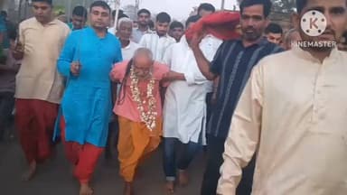 बिलासपुर: मां बिरासिनी धाम बिलासपुर में ऐतिहासिक जवारा जुलूस निकाला गया