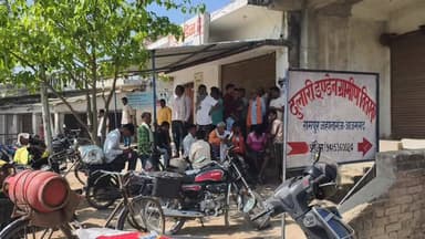 #जहानागंज #गैस #एजेंसी पर लगी लंबी कतार