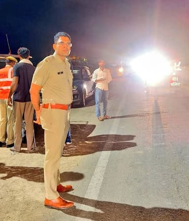 श्री रोशन मीना SP नागौर के निर्देशानुसार के #नागौर_पुलिस द्वारा संपूर्ण जिले में #ए_श्रेणी_नाकाबंदी की जाकर संदिग्ध वाहन...