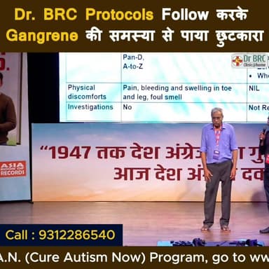 Dr. BRC Protocols Follow करके Gangrene की High
Helpline Numbe : 9312286540
#DrBRC #DrBiswaroopRoyChowdhury #diabetes #...