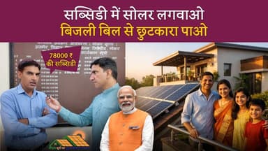 सब्सिडी में सोलर लगवाओ-बिजली बिल से छुटकारा पाओ
#SikarSandesh #SuryaGharYojna #Solar #RajasthanNews