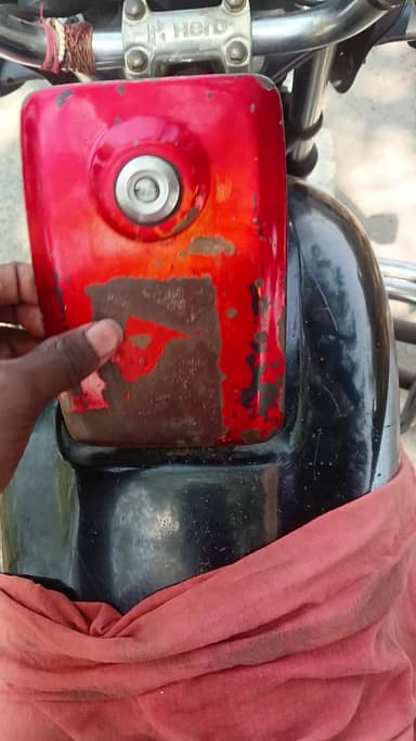 gaya rod sardi pur parya petrol duplicate mil raha hai