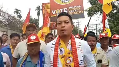 মোহনপুর: বুধজংনগর ওয়াখি নগর কেন্দ্রের তিপ্রা মাথার প্রার্থী রুনিয়াল দেববর্মা ২৫ হাজার ভোটে জিতবেন বলে দাবি করলেন@