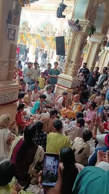 Vrindavan dham, iskone mandir