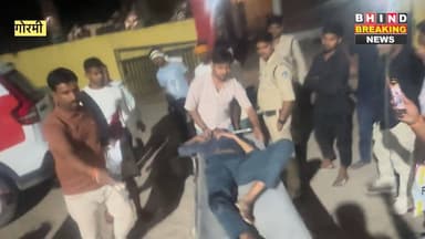 भिण्ड /गोरमी -जिसे गोद में लेना था, उसे छोड़ चला गया: सड़क हादसे में पिता की मौत