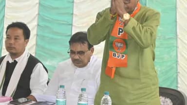 করবুক: করবুক মন্ডলে আসন্ন TTAADC নির্বাচনকে সামনে রেখে নতুনবাজার-মালবাসা আসনে বিজেপি মনোনীত প্রার্থী সমর্থনে সভা