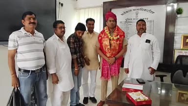 राजगढ़: चूरू के एसपी निश्चय प्रसाद एम ने पुलिस थाना राजगढ़ का दौरा किया, शहर के गणमान्यजनों ने साफा पहनाकर किया जोरदार अभिनंदन