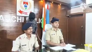 कांके: होटल टिटोस हत्याकांड: प्रिंस खान गैंग का मुख्य शूटर गिरफ्तार, रांची पुलिस की कार्रवाई