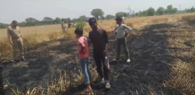 एटा ब्रेकिंग – अज्ञात कारणों से गेहूं की खड़ी फसल में लगी भीषण आग।
आग लगने से स्थानीय किसानों में मचा हड़कंप,आग ने एकदम...