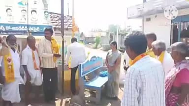 జన్నారం: కిష్టాపూర్లో ఘనంగా టీడీపీ ఆవిర్భావ దినోత్సవ వేడుకలు