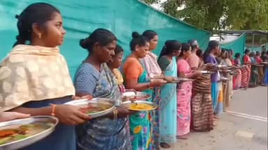 ஈரோடு: திண்டல் புதுமை காலனி வித்யா நகர் உள்ளிட்ட பகுதிகளில் திமுக வேட்பாளர் தீவிர வாக்கு சேகரிப்பு