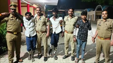 जौनपुर: जनरेटर चोरी और गोलीकांड का खुलासा, पुलिस ने 3 आरोपियों को किया गिरफ्तार