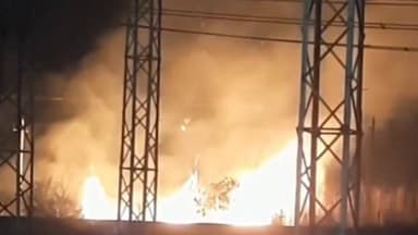 हिसार-दिल्ली रोड स्थित 220 आईए बिजली घर में सरकंडों में लगी आग, सप्लाई बंद*