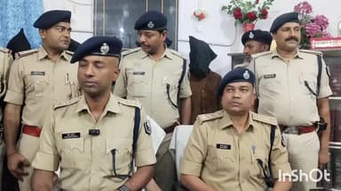 सासाराम: अंतर राज्य गिरोह का भंडाफोड़, 7 अपराधी गिरफ्तार, रोहतास पुलिस अधीक्षक ने नगर थाना में की प्रेस कॉन्फ्रेंस