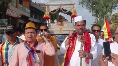 सिलवानी: सिलवानी में भगवान महावीर जन्मकल्याणक पर भव्य शोभायात्रा निकाली गई