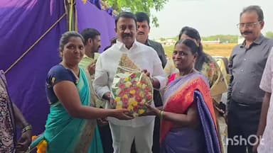 కరివేన గ్రామంలో శ్రీశైల నియోజకవర్గ విజన్ యాక్షన్ ప్లాన్ యూనిట్ కార్యాలయాన్ని ప్రారంభించి చైర్మన్ గాబాధ్యతలు చేపట్టిన MLA