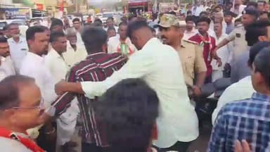 ಬಾಗಲಕೋಟೆ: ಶಿರೂರ ಗ್ರಾಮದಲ್ಲಿ ಪ್ರಚಾರದ ವೇಳೆ ಕಾಂಗ್ರೆಸ್-ಬಿಜೆಪಿ ಕಾರ್ಯಕರ್ತರ ನಡುವೆ ವಾಗ್ವಾದ, ನೂಕಾಟ