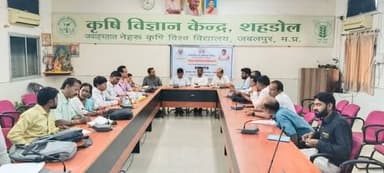 📍संवाद योजना के अंतर्गत नवांकुर संस्थाओं की जिला स्तरीय मासिक समीक्षा बैठक सह प्रशिक्षण कार्यक्रम का आयोजन कृषि विज्ञान ...