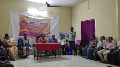 मोहन बड़ोदिया: कृषि उपज मंडी मोहन बड़ोदिया के सचिव का विदाई समारोह आयोजित, तहसीलदार, व्यापारी और किसान रहे मौजूद