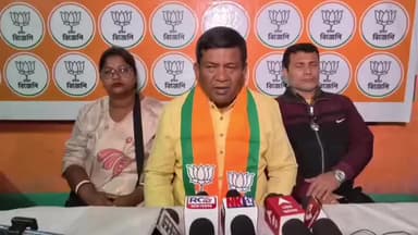 কোচবিহার ১: কোচবিহারে সাংবাদিক বৈঠক করে প্রশাসন ও তৃণমূলের বিরুদ্ধে ক্ষোভ উগরে দিল বিজেপি প্রার্থী