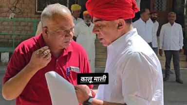 पूर्व #विधायक,पूर्व #सभापति,पूर्व #आयुक्त के खिलाफ लक्ष्मण बडेरा ने मानवेंद्र सिंह को सोपा ज्ञापन