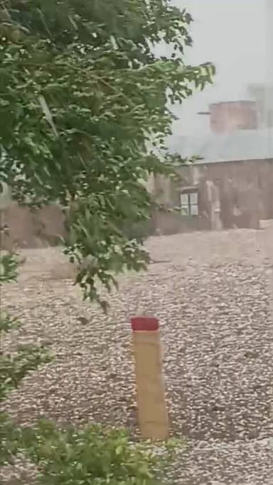 किसानों पर बरसा कुदरत का कहर ..