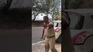हरियाणा पुलिस वाले की वीडियो वायरल 😱😱 #police #nayabsaini #haryananews #bjp #haryanapolice #viral #1
