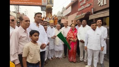 भगवान महावीर के 2625 वें जन्मकल्याणक पर धूमधाम से निकली भव्य रथयात्रा, गूँजते रहे जयकारे #jnsnews24