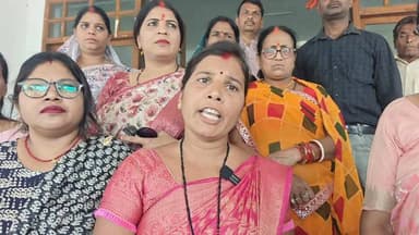 हजारीबाग के विष्णुगढ़ क्षेत्र में 12 साल की नाबालिक के साथ दु#ष्कर्म एवं निर्मम हत्या मामले में भाजपा सिमडेगा महिला मोर्...