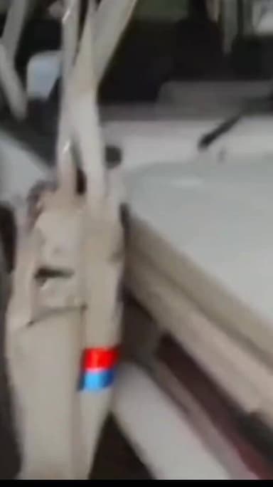 एक्सप्रेस-वे पर गश्ती पुलिस वाहन को ट्रक ने मारी टक्कर:* SHO हुसैन अली समेत दो घायल; क्लीनर को पकड़ा, ड्राइवर फरार Dausa ...