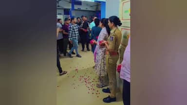 ગોધરા: બી ડિવિઝન પોલીસ સ્ટેશનના લોકપ્રિય PI આર.કે. રાજપૂતને અપાઇ ભવ્ય વિદાય, ભરૂચ ખાતે થઈ બદલી.