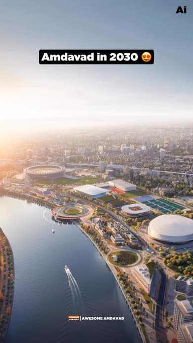 Amdavad isn’t just a city anymore, it’s a global powerhouse. 🌍🔥
From the world’s largest stadium to hosting the 2030 Co...