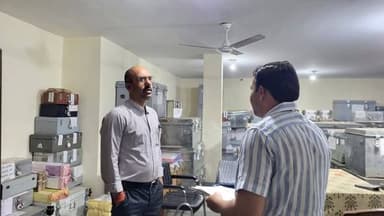 कलेक्टर ने किया जिला कोषालय स्ट्रांग रूम का वार्षिक निरीक्षण
--
कलेक्टर श्री साकेत मालवीय द्वारा मंगलवार को संयुक्त कलेक...