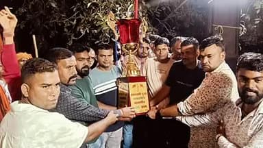 बरकागाँव: बड़कागांव: रामनवमी में सूर्य मंदिर कुशवाहा समाज की झांकी को मिला पहला पुरस्कार