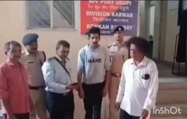 ಉಡುಪಿ: ಉಡುಪಿಯಲ್ಲಿ ರೈಲಿನಿಂದ ಜಿಗಿಯಲು ಯತ್ನಿಸಿದ ಯುವಕನ ರಕ್ಷಣೆ