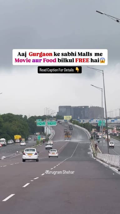 Aaj Gurgaon ke malls me kuch bada hone wala hai… 😱
Aaj log seedha malls ki taraf bhaag rahe hain 👀
Koi bol raha hai mov...