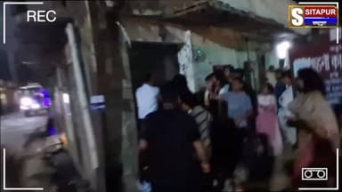 #सीतापुर बुलडोजर कार्यवाही से पहले दुकान और मकान खाली कर रहें लोग