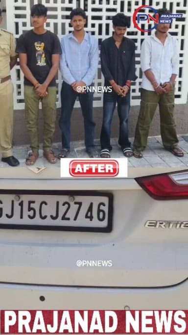 વલસાડ જિલ્લામાં કાયદો અને વ્યવસ્થાને પડકાર ફેંકતા નબીરાઓનો એક ચોંકાવનારો વીડિયો સોશિયલ મીડિયા પર વાયરલ થયો છે. રસ્તા પર ...