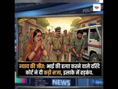 कलयुगी भाई को कोर्ट ने सुनाई सजा #voiceofkaushambi #kaushambinews #kaushambipolice