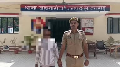 #जहानागंज पुलिस ने किशोरी को बहला-फुसलाकर भगा ले जाने के आरोपी को #धरवारा प्राइमरी विद्यालय के समीप किया गिरफ्तार