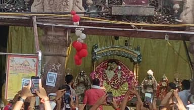 #वन्देभारतन्यूज़ #प्रवीणकुमार :आज बरसाना धाम में श्रीजी राधे रानी की दिव्य श्रृंगार आरती के दर्शन और उसमें सम्मिलित होने ...