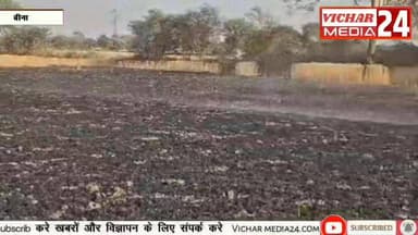 स्पार्किंग फिर बनी खतरनाक #bina #binanews #binavidhansabha #khurai #khurainews #aag #anaaj #firebirged #damkal #khetibad...