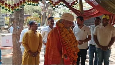 लोधीपुरा स्थित इच्छेशवर हनुमान मंदिर पहुंचकर राष्ट्रीय मुस्लिम मंच गौ सेवा प्रकोष्ठ के राष्ट्रीय संयोजक ने किए दर्शन #re...