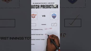 LSG 🆚 DCWho’s winning? 🔥#LSGvsDC #IPL