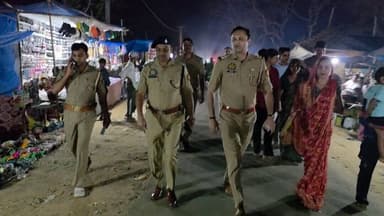 आज दिनांक 01.04.2026 को #SP_RURAL द्वारा थाना मगोर्रा क्षेत्रान्तर्गत मनसा देवी मंदिर जाजम पट्टी मेला क्षेत्र में सुरक्ष...