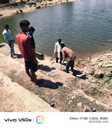 जल गंगा अभियान अन्तर्गत मध्य प्रदेश जनाभियान परिषद द्वारा की गई चंदेली तालाब की सफाई
---
मध्यप्रदेश जनाभियान परिषद नवाकु...