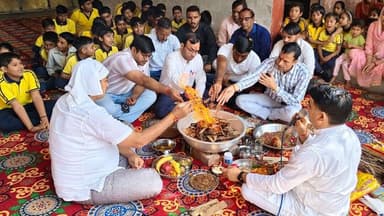 LR ग्रीन फील्ड स्कूल। गुभाना। बादली। नए सत्र का शुभारंभ। प्रवेश उत्सव। #lr #green #filed #school