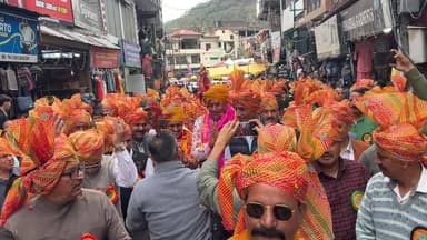 राज्यस्तरीय लघु शिवरात्रि मेला जोगिंदर नगर की निकली जलेब, राज्यसभा सांसद अनुराग शर्मा सहित प्रदेश कांग्रेस कमेटी उपाध्यक...