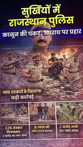 सुर्खियों में राजस्थान पुलिस
#सुर्खियों_में_राजस्थान_पुलिस
#RajasthanPolice
#UdaipurPolice
#LawAndOrder
#BNS
#BNSS
#BS...